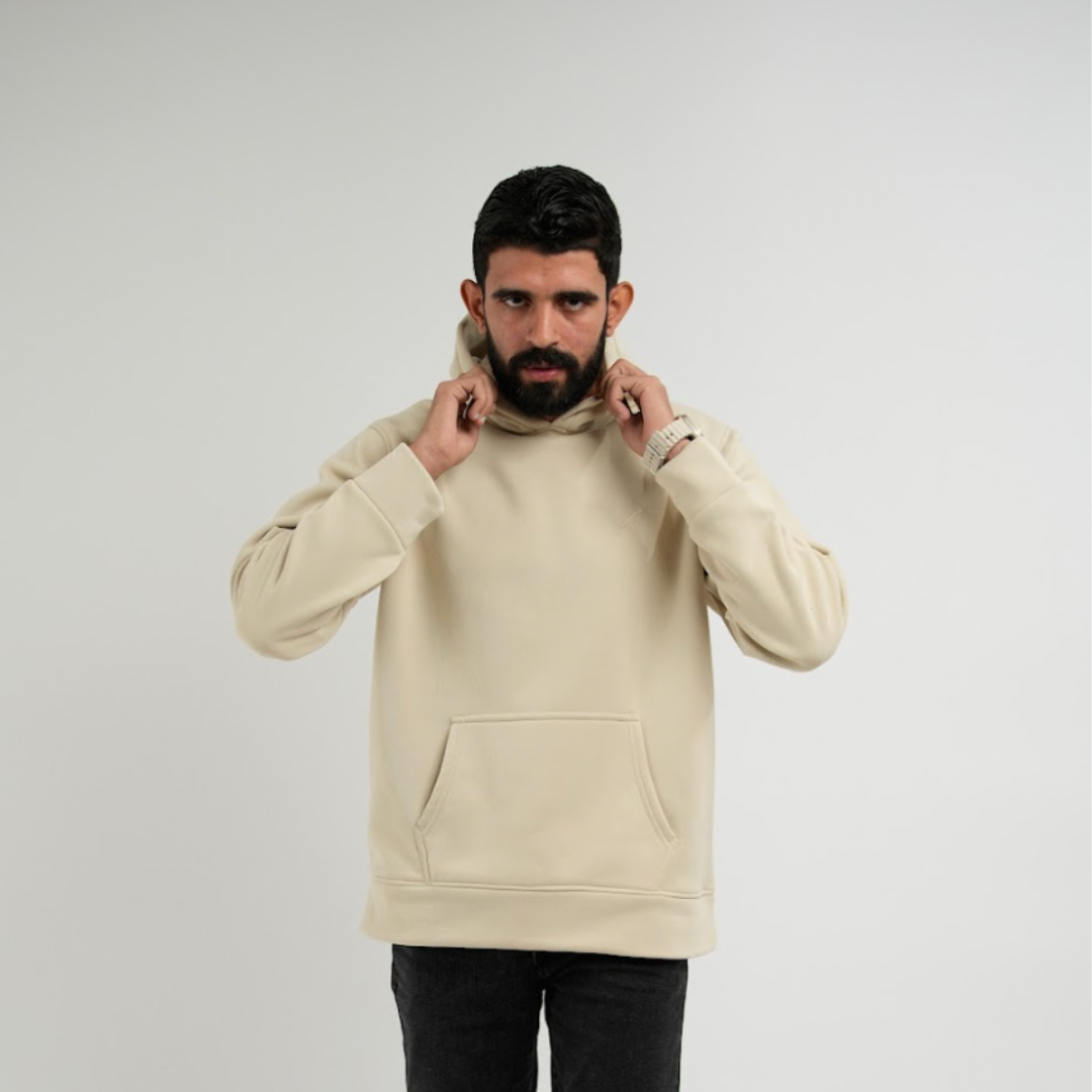 Basic Beige Hoodie